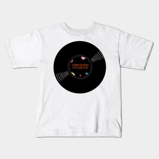 Vinyl Record - Permission to dance Kids T-Shirt